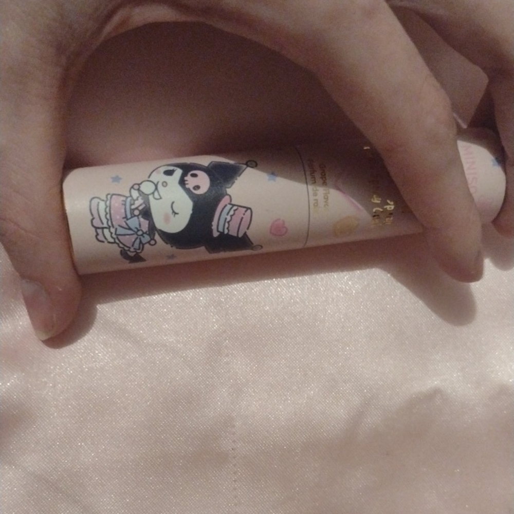 Pink Kuromi Themed Cosmetic Tube